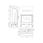 Recuperador de Calor a Lenha G 400 (Porta Guilhotina) - Rocal